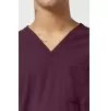 Men's 3-Pocket V-Neck Scrub Top IN651A Wine Men's 3-Pocket V-Neck Scrub Top IN651A Wine