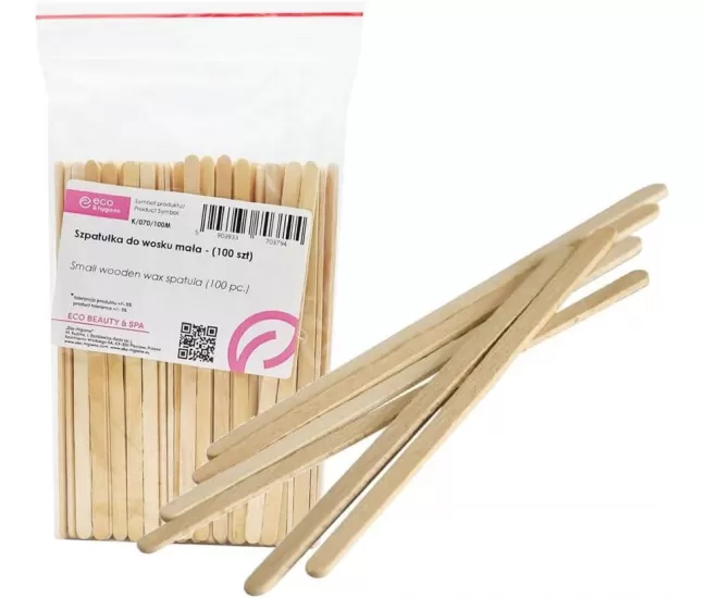 Mentelės medinės Small nesterilios N100