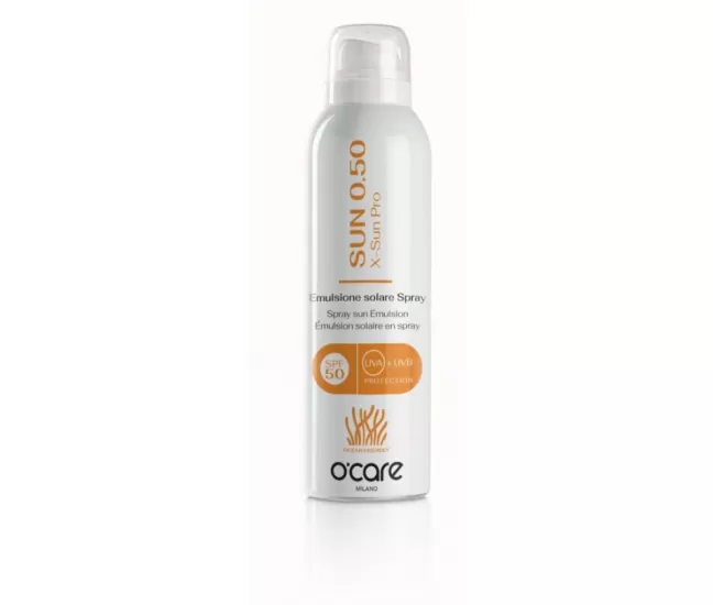 Apsauginė emulsija purškiama nuo saulės SPF50, X-Sun Pro, 150ml, OCare
