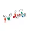 Hoop Quickmat metalinės matricos su liežuvėliu didelės ir mažos 0.035 mm, 45 vnt.