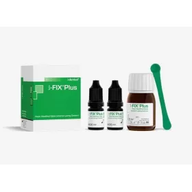 Glass Ionomer Luting Cement i-FIX Plus, 20 g + 2 x 6,5 g
