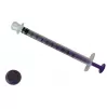 Švirkštai maitinimui ENFIT su kamšteliu, 1ml, 50 vnt. Švirkštai maitinimui ENFIT su kamšteliu, 1ml, 50 vnt.