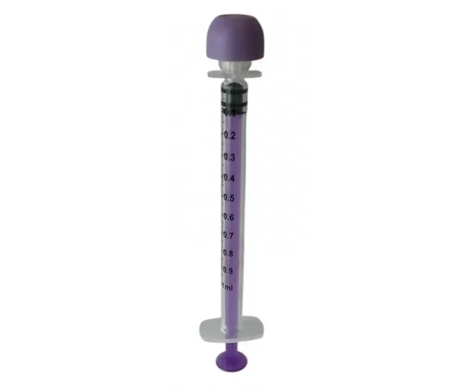 Švirkštai maitinimui ENFIT su kamšteliu, 1ml, 50 vnt. Švirkštai maitinimui ENFIT su kamšteliu, 1ml, 50 vnt.