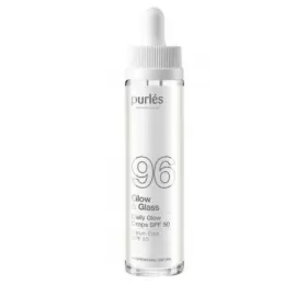 Serumas veidui su SPF50, Daily Glow Drops, Glow & Glass, 50ml, Purles 96