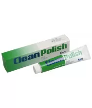 Tooth polishing pastes without fluoride