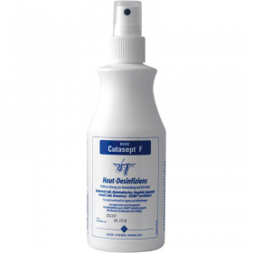 Dezinfekcinis tirpalas su purkštuvu, 250 ml, Cutasept F Dezinfekcinis tirpalas su purkštuvu, 250 ml, Cutasept F