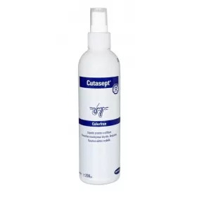 Disinfectant solution Cutasept Colorfree 250 ml with a spray