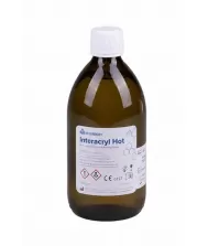 Hot polymerization acrylic resins