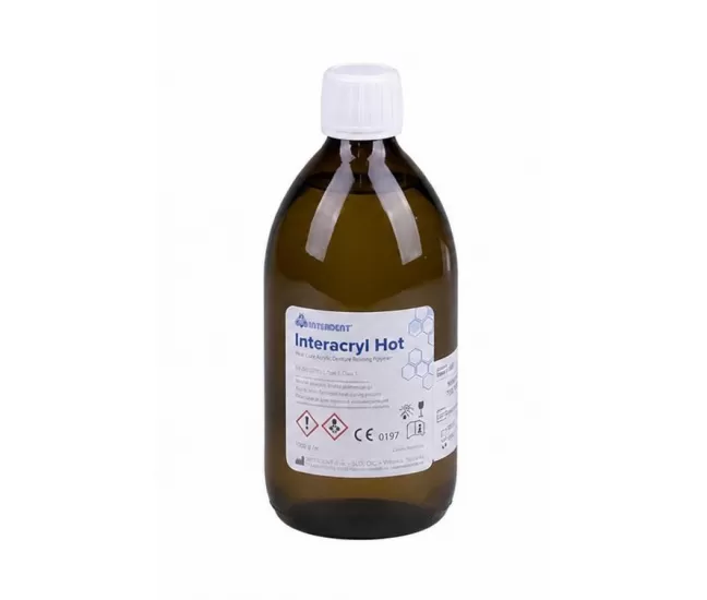 Plastmasė Interacryl Hot skystis, 500 ml Plastmasė Interacryl Hot skystis, 500 ml