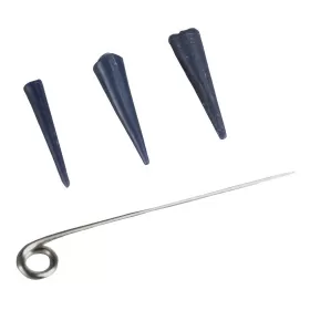 Wax pins with metal needle, 30 pcs + 10 metal needles