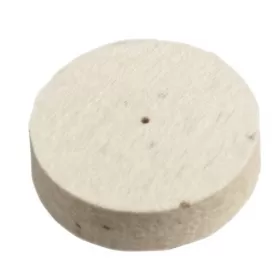 Felt disc without shank, 50x10 mm