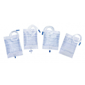 Urine bag 2000ml, sterile, with outlet, 1 pcs