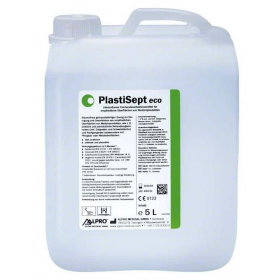 Tirpalas medicininių paviršių valymui ir dezinfekcijai, PlastiSept eco, 5 L