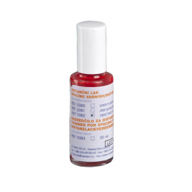 Tarpinis lakas raudonas, 10 - 13 mic, 16 ml Tarpinis lakas raudonas, 10 - 13 mic, 16 ml