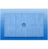 The 2-ply blue drape, 45 cm x 75 cm with 6 cm opening, 1 pcs.