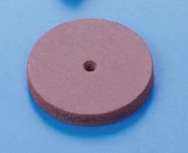 Elastic disc for polishing without shank soft