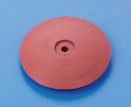Elastic disc for polishing without shank soft