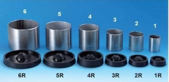 Žiedas liejimo nerūdijančio plieno Nr. 3, 4,5 x 5 cm