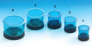 Plastic casting ring with former, different sizes