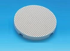 Porcelain firing tray, Ø 73 mm x 2 mm