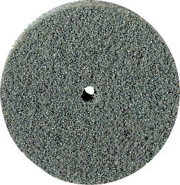 Polisher rubber disc with diamond without shank coarse grade, 22x3 mm