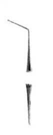 Plastic filling instrument