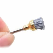 Prophy brush grey, silicone, very hard