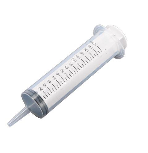 3 parts syringe, 150 ml, catheter type, without needle