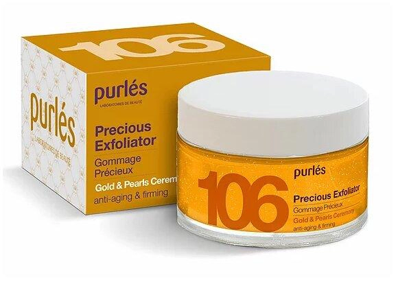 Nuostabusis veido pilingas Gold & Pearls Ceremony, 50ml, Purles 106 Nuostabusis veido pilingas Gold & Pearls Ceremony, 50ml, Purles 106