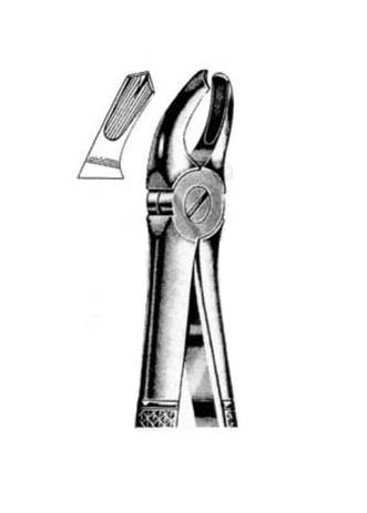 Exctracting forceps for right upper molars